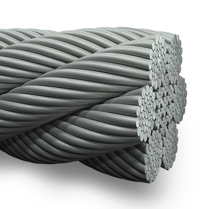 6x36 IWRC Galvanised Wire Rope Express Wire Rope