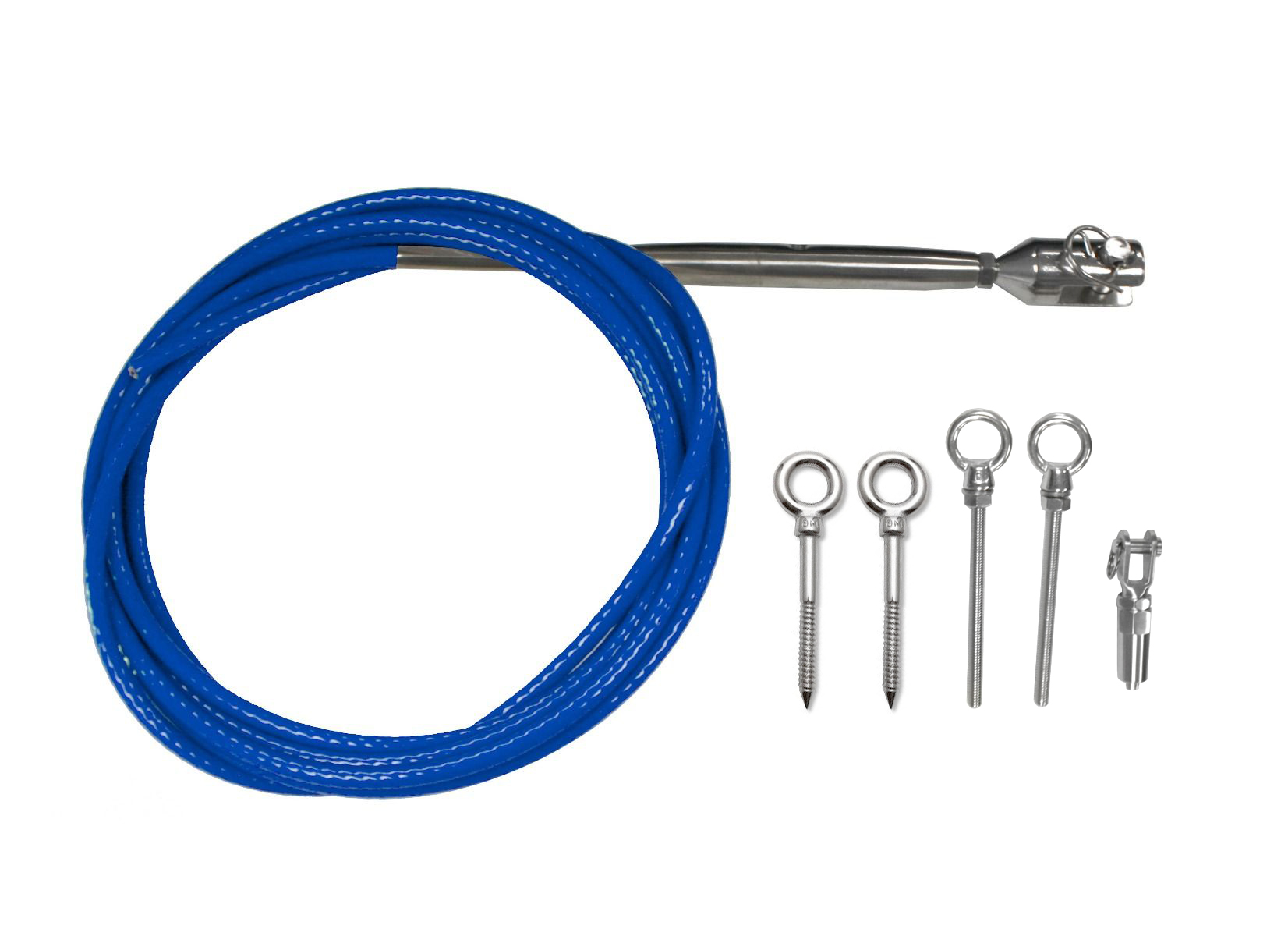 10M 4mm Wire Tension Kit - Blue