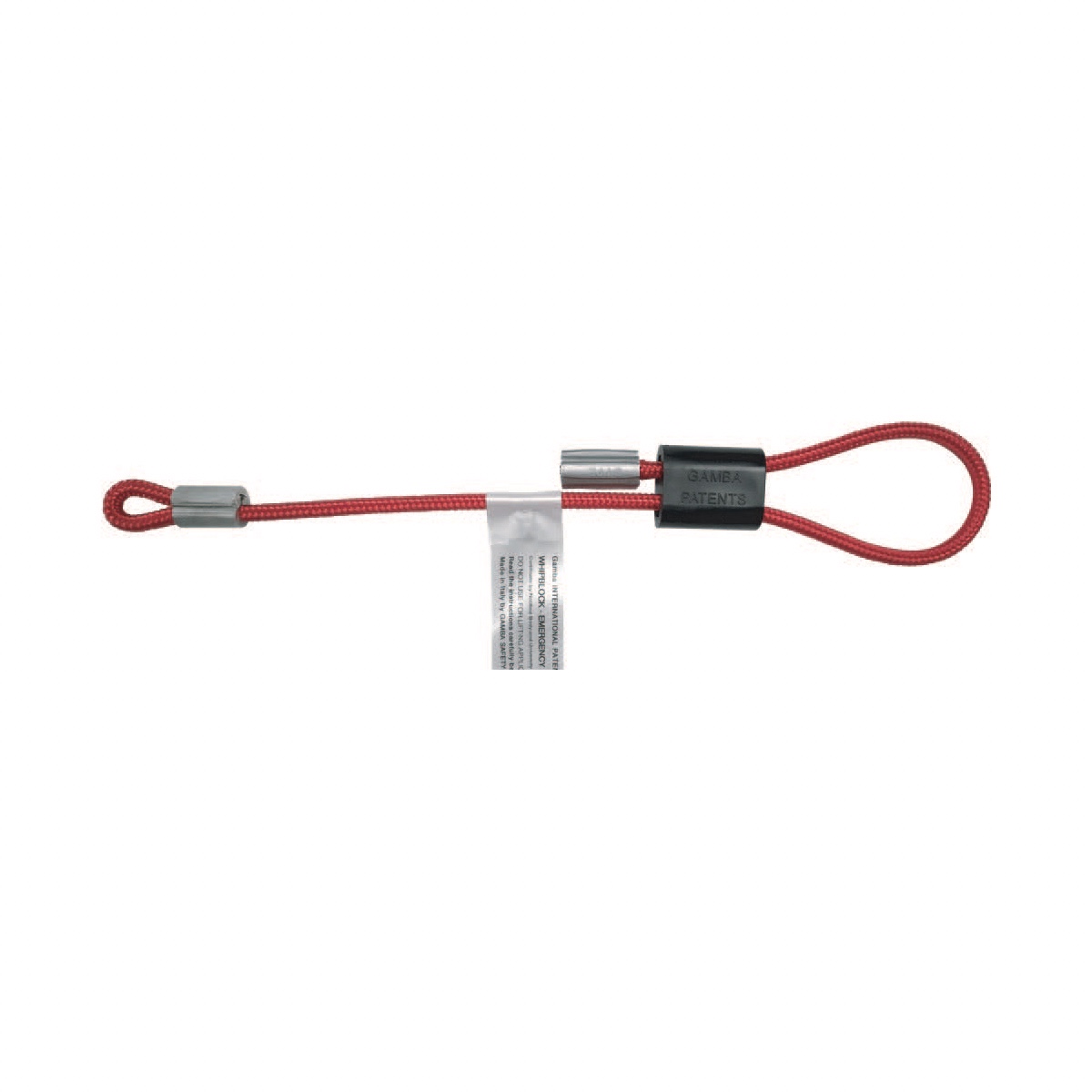 Whipblock Single Red 10KN Working Length 400mm